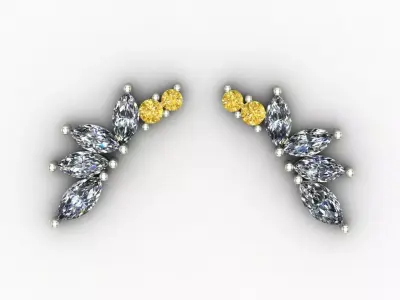 earring 3D print model