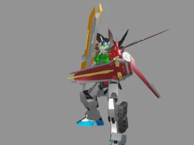 The Mecha Attacker 22 3D model