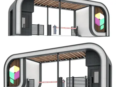 Entry group 2 3D model