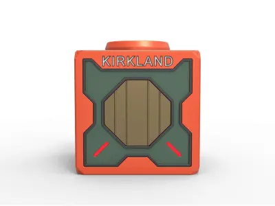 Kirkland box from Rick and Morty 3D print model