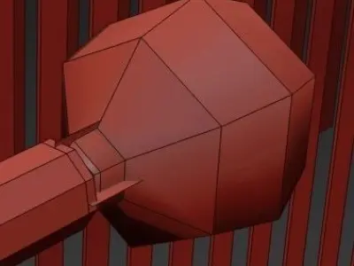 Bleecker 8 Light Polished Chrome Chandelier 3D model