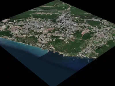 Bandar Seri Begawan - Brunei 3D model