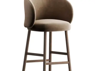  Pottolo Low Stool 3D model
