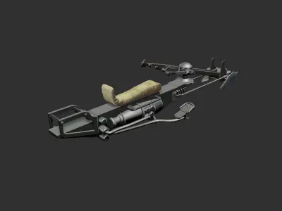 The Mandalorian speeder 3D print model