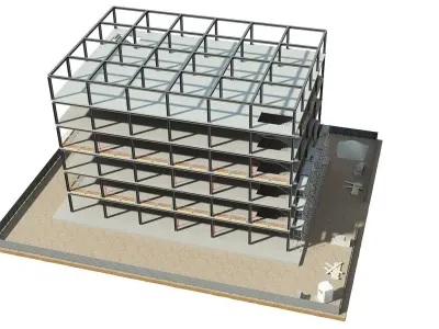 Building Construction 3D model purchase