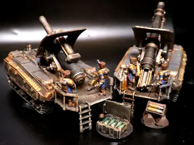 Primus Scion - Orlov Self Propelled Gun 3D print model