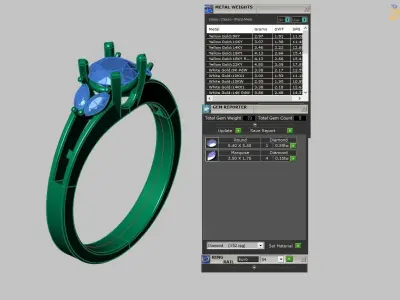 Diamond Jewelry Engagment Ring  3D print model purchase