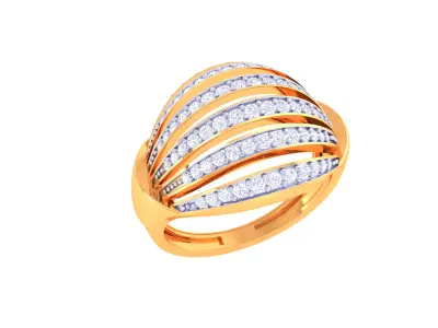 Women Ring MTL 3dm STL OBJ FBX Details 3D print model 3