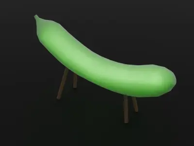 Indirect lighting of spirit horses 3D model