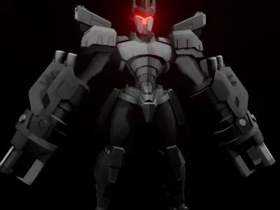 Dekka robot 3D model