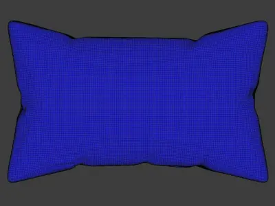 Pillow - High Quality Free low-poly 3D model