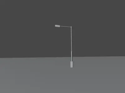 simple street light 3D model
