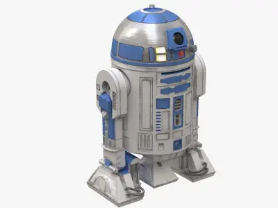 Robot R2D2 3D model