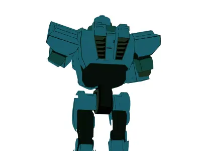 Mecha Man from Dispatch Fan Model 3D model