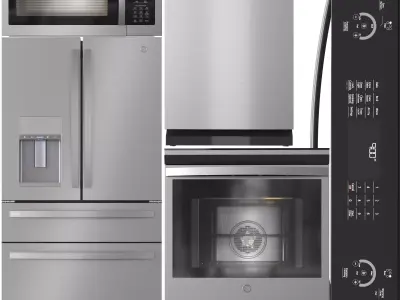 GE Appliance Collection 02 3D model