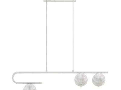 Phillimore Pendant By Eurofase 3D model