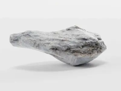 Rocks - 10 game-ready beach rocks - photo-scanned stones 2K PBR Low-poly 3D model