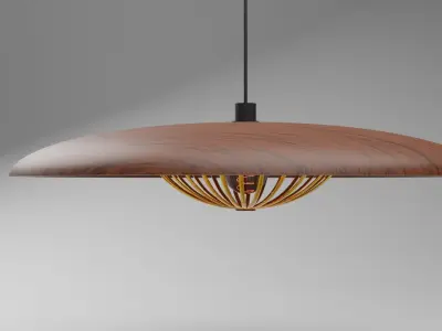  Decorative Ceiling Lamp - 2k textures 3D model