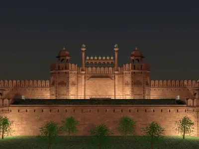 Redfort 3D model