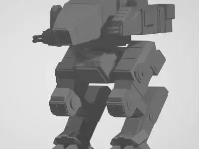 Untitled Example Mech for the game Minute Mechs 3D print model