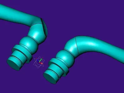 Door Handle Free 3D model