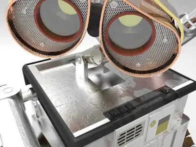 Robot Wall-E Disney 3D model