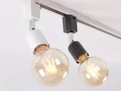 light rail spot lighting 3D model