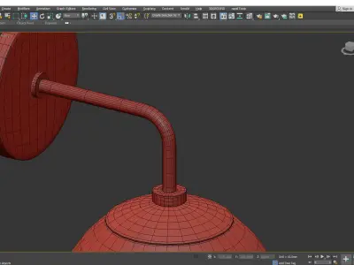 Mitzi Jane Wall Sconce Low-poly 3D model