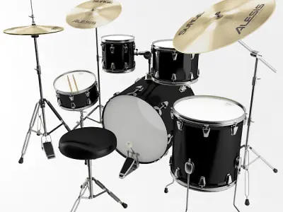 Drum Kit 3D model