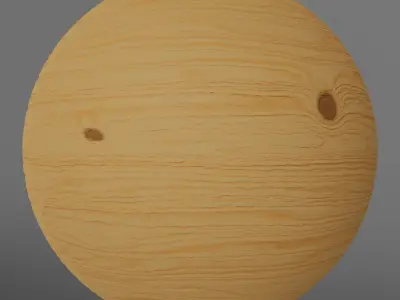 Seamless PBR Wood - Pine Light 002 Texture
