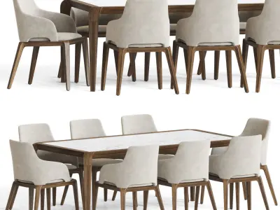Dining Set 65 3D model