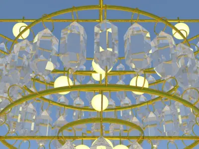 Chandelier 3D model