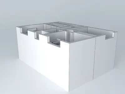 ericaorkut floor plan of apartment Free 3D model
