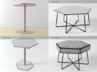 Seating system Free 3D model