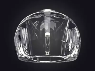 Glass Ceiling Lamp 3D model
