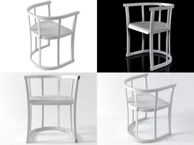 Leopolda chair 3D model