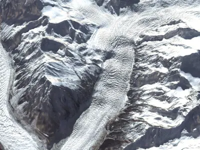 Mountain landscape 3D model