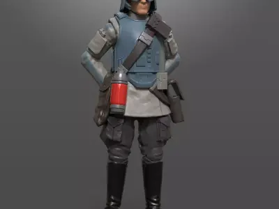 TFU Medic Trooper Custom One12 Scale STL 3D print model