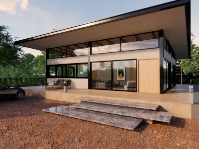 Farm House 3D model order