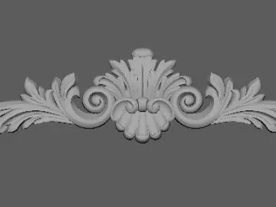 Decor for furniture 3D model 37