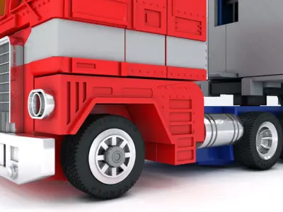 Optimus Prime Convoy g1 toy 3D model