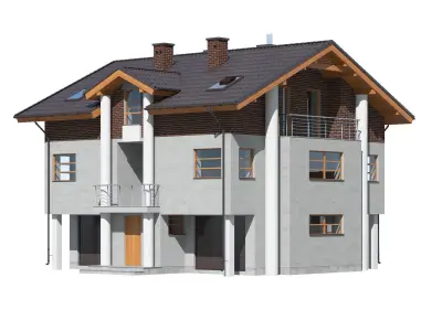 cottage 011 3D model