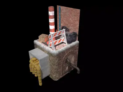 New York Low-poly 3D model