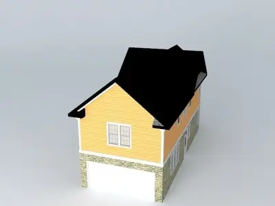Little Townhouse Free 3D model