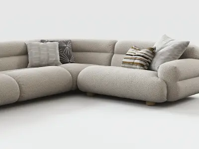 Valley Sofa H 3D model