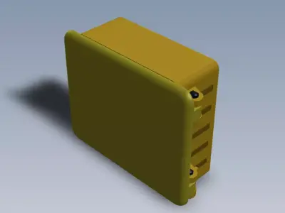 UNO R3 Wall Mount Case 3D print model