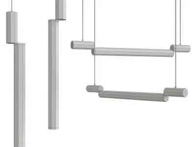 SVL Signal Pendant light 3d model Low-poly 3D model