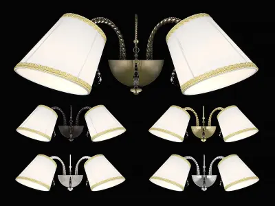 682 796 62x Esedra Lightstar Sconce 3D model