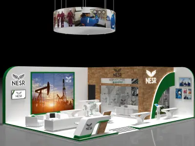 Exhibition Stand 3D model