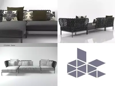 Ravel Set 02 3D model